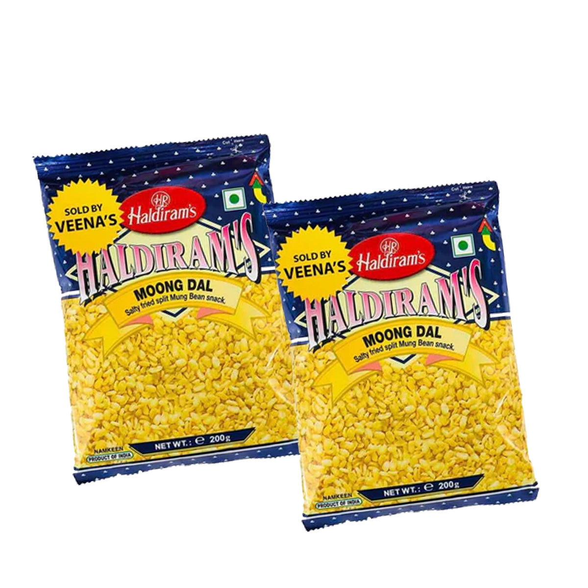 Buy Haldiram's Moong Dal 200g (BUY 1 GET 1 FREE) at Veenas.com - Online Indian Grocery Store UK