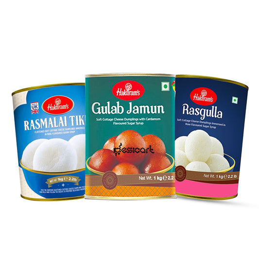 Haldiram's Sweet Tin Combo Kit