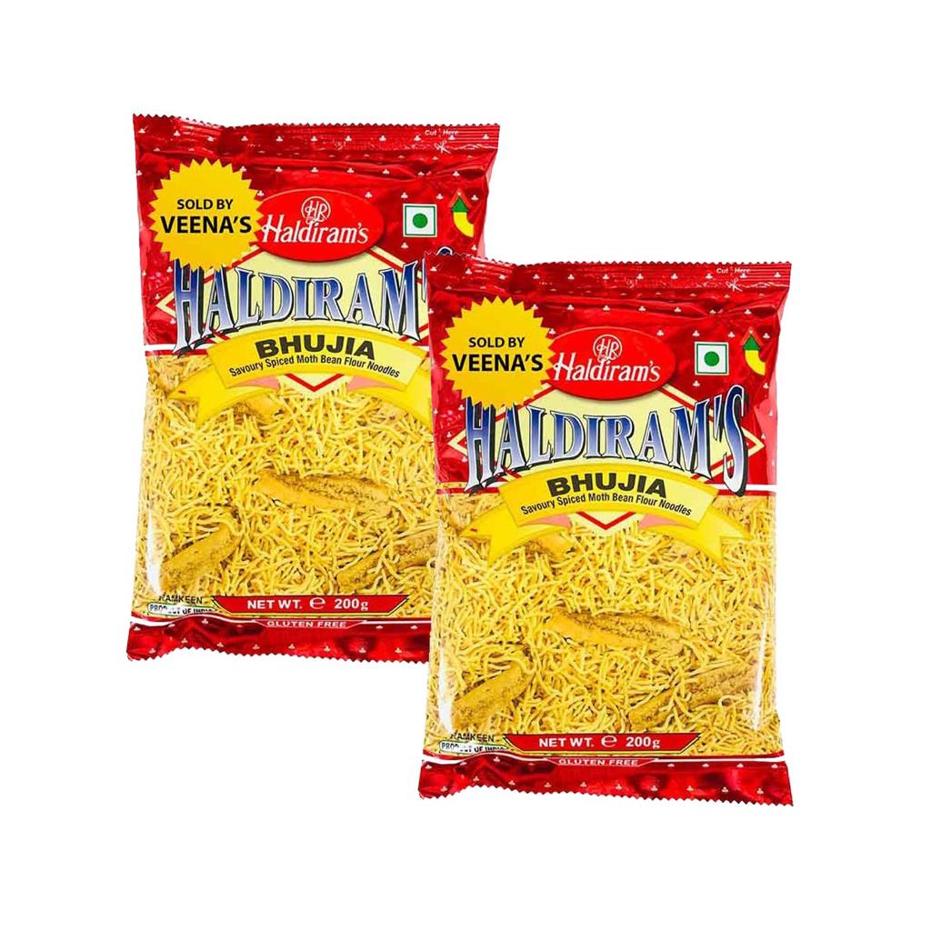 Buy Haldiram's Bhujia 200g (Pack of 2) at Veenas.com - Online Indian Grocery Store UK