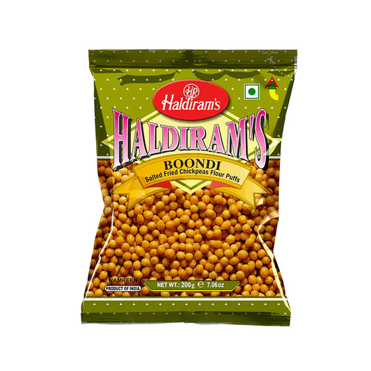 Buy Haldiram's Boondi 200g at Veenas.com - Online Indian Grocery Store UK