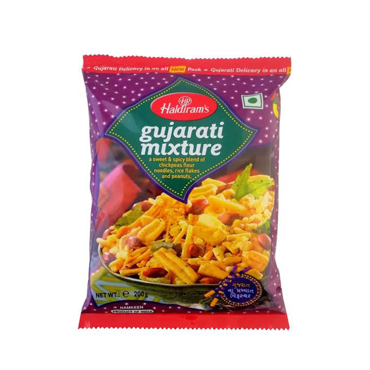 Buy Haldiram's Gujarati Mixture 200g at Veenas.com - Online Indian Grocery Store UK