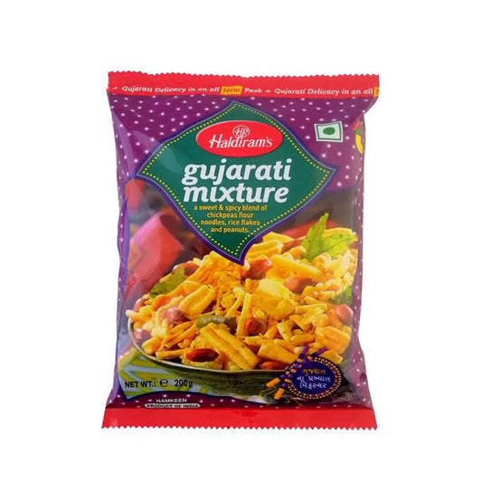 Buy Haldiram's Gujarati Mixture 200g at Veenas.com - Online Indian Grocery Store UK