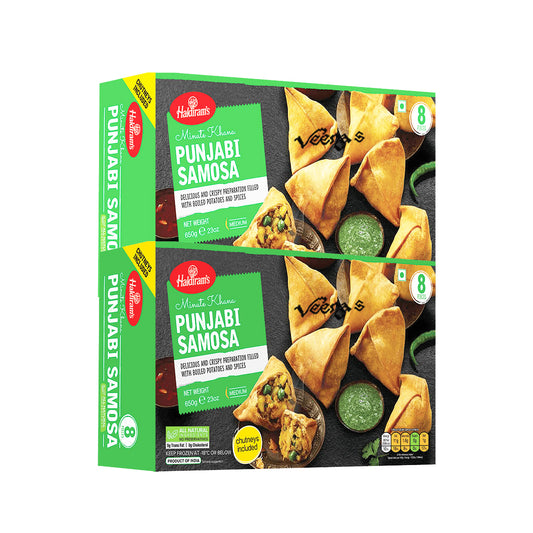 Haldiram's Punjabi Samosa (8Pcs) 650g (BUY 1 GET 1 FREE)