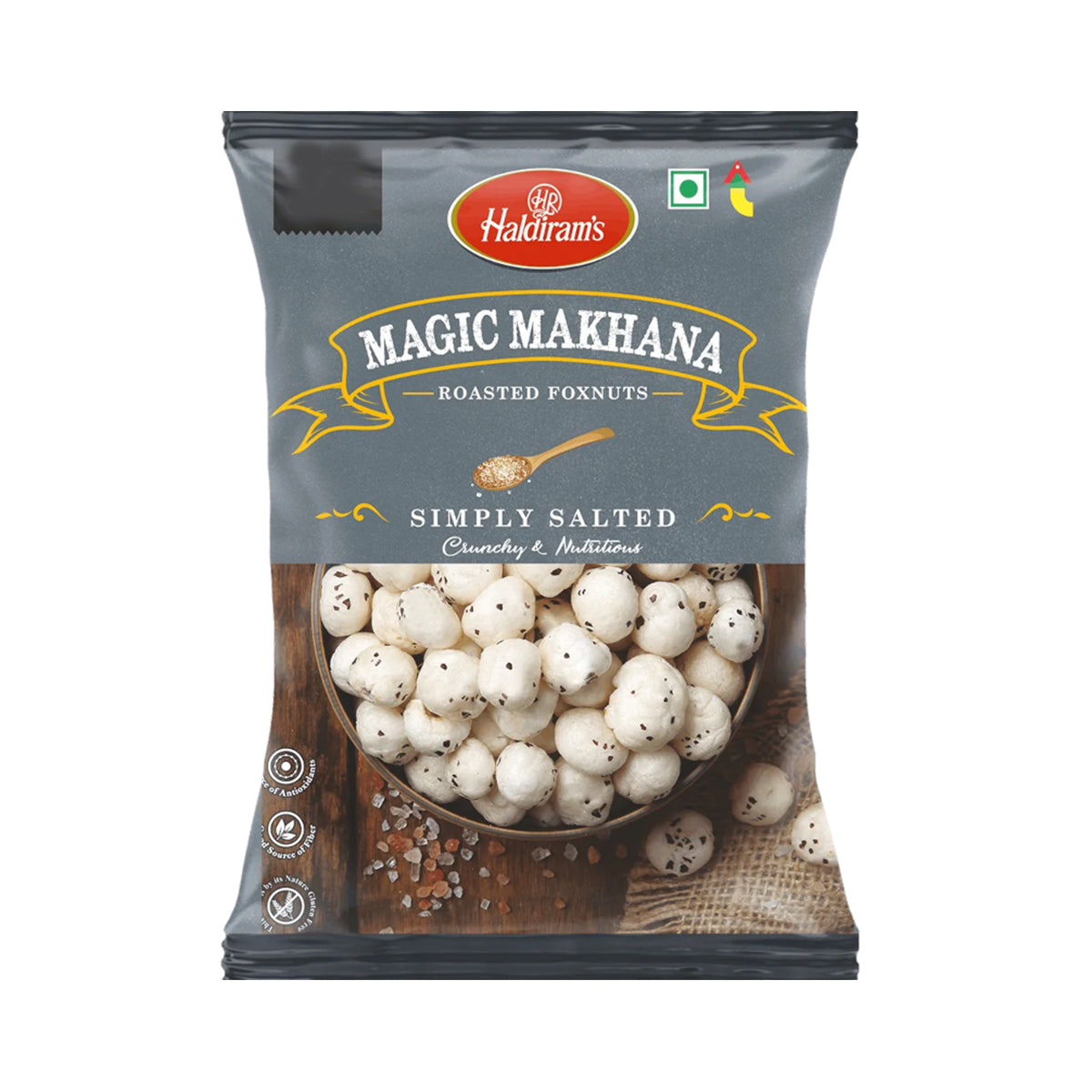 Buy Haldirams Roasted Foxnuts Salted 40g at Veenas.com - Online Indian Grocery Store UK