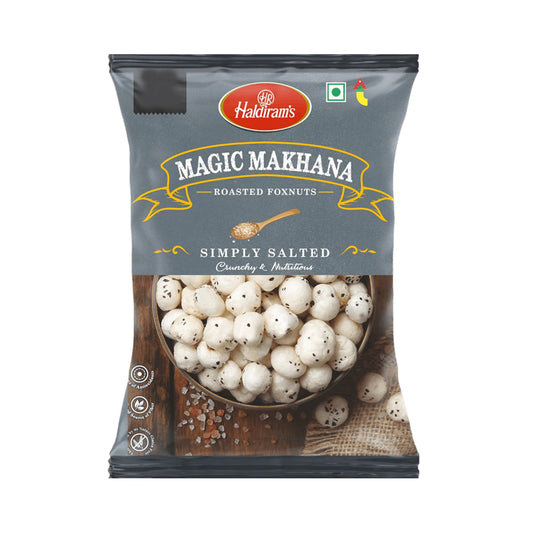 Buy Haldirams Roasted Foxnuts Salted 40g at Veenas.com - Online Indian Grocery Store UK