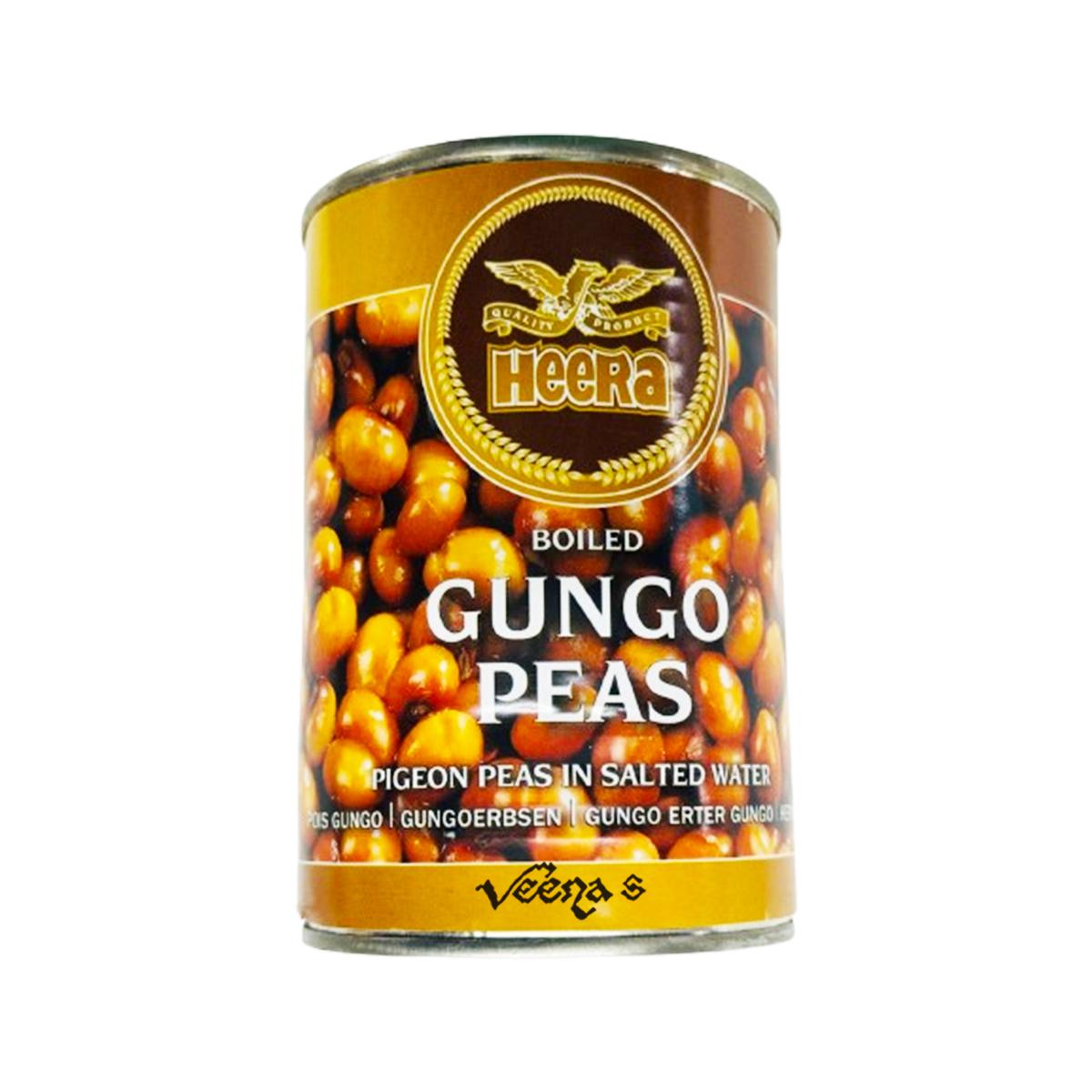 Buy Heera Boiled Gungo Peas 400g at Veenas.com - Online Indian Grocery Store UK