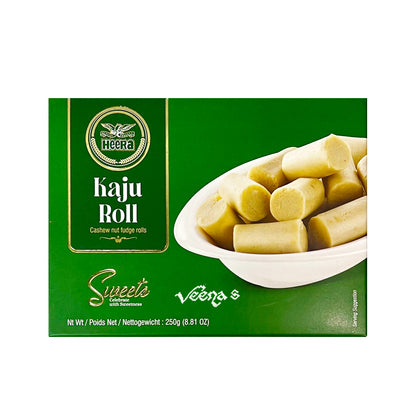 Buy Heera Kaju Roll 250g at Veenas.com - Online Indian Grocery Store UK