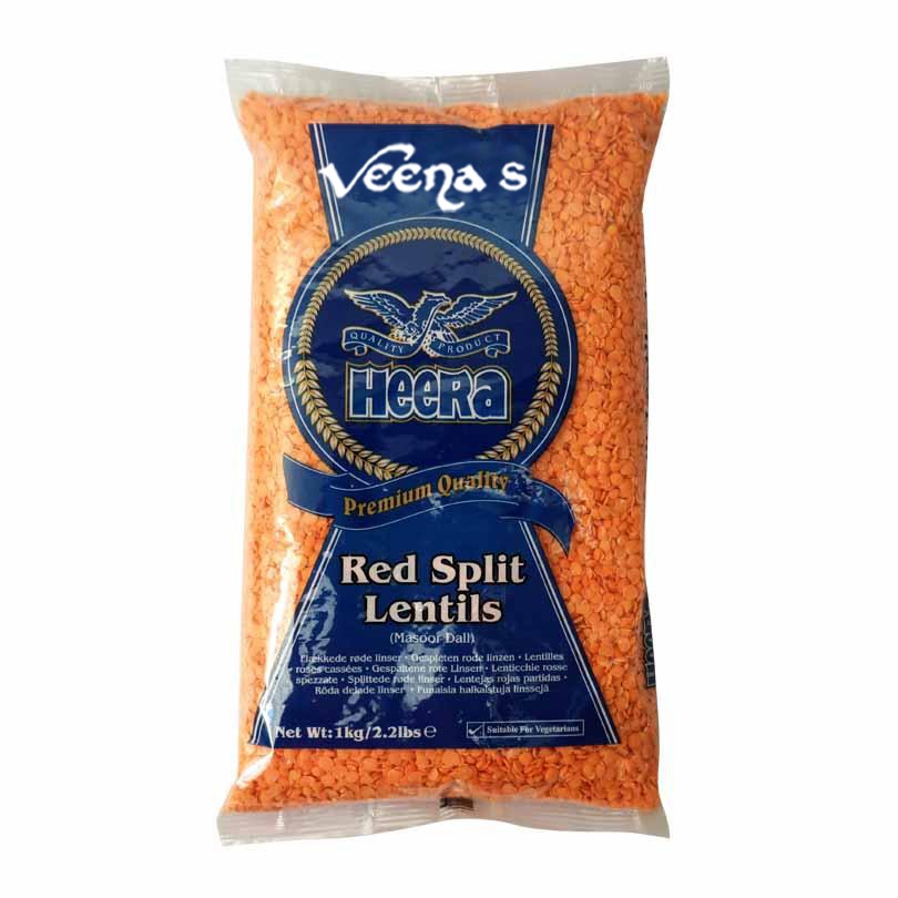 Heera Red Split Lentils 1kg