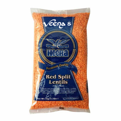 Heera Red Split Lentils 1kg