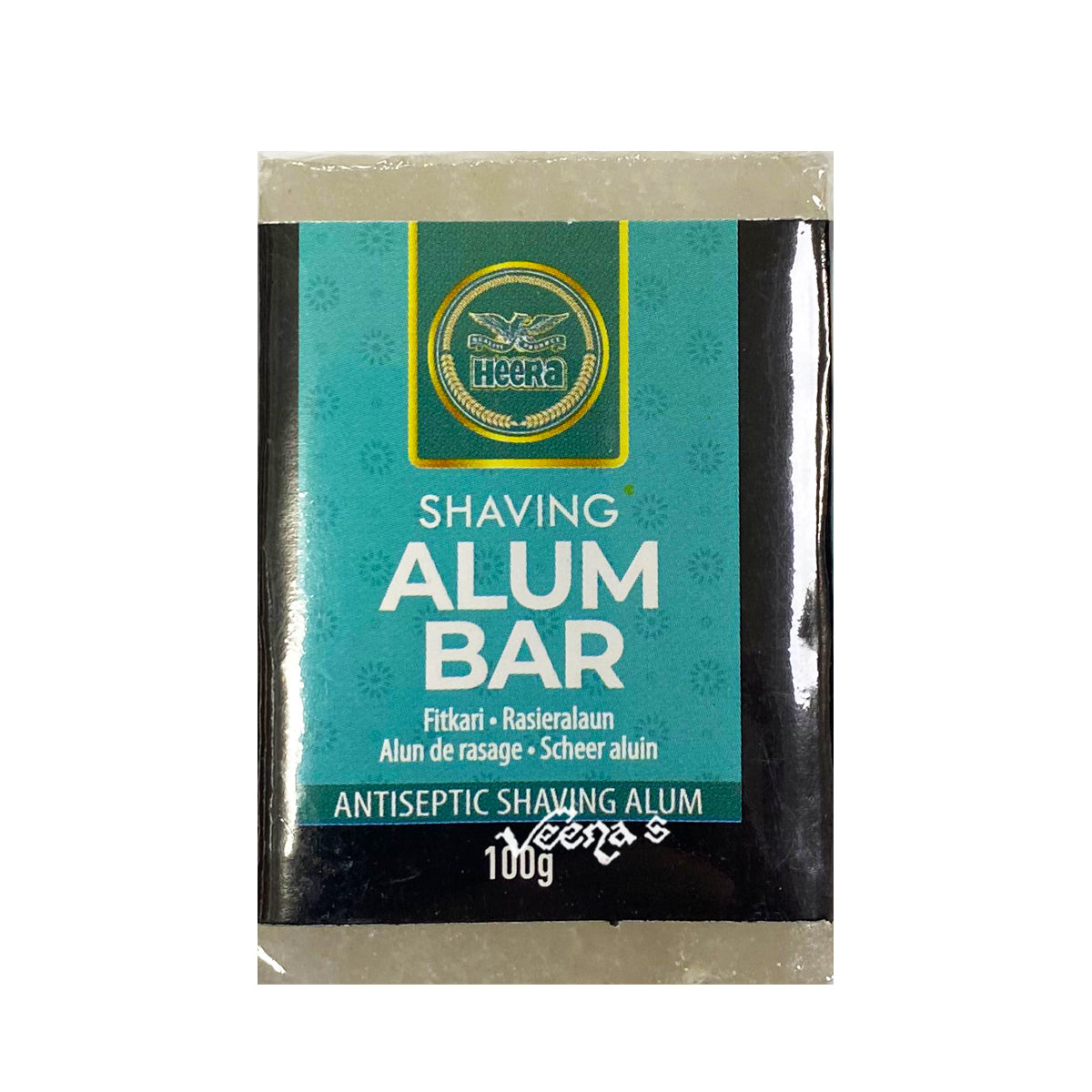 Buy Heera Shaving Alum Bar 100g at Veenas.com - Online Indian Grocery Store UK