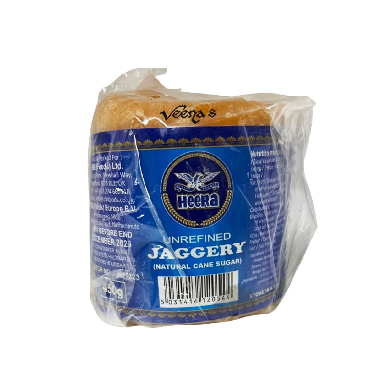 Heera Unrefined Jaggery 450g