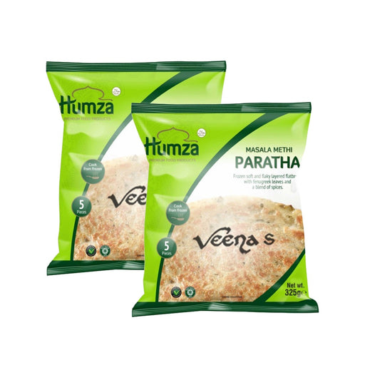 Humza Masala Methi Paratha 325g Pack of 2