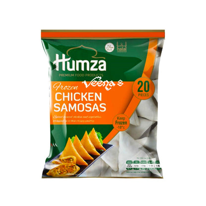 Buy Humza 20 Chicken Samosa 650g at Veenas.com - Online Indian Grocery Store UK