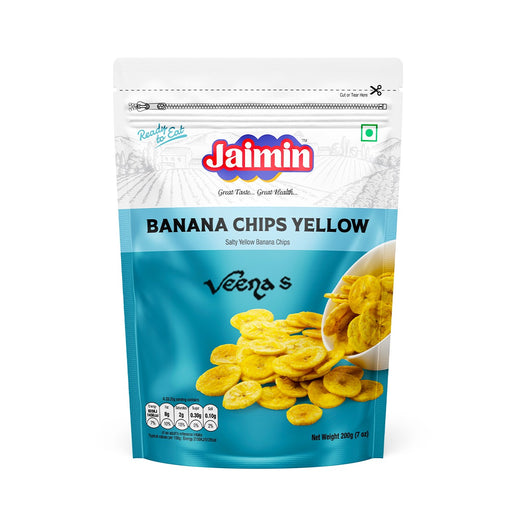 Jaimin Banana Chips Yellow 200g