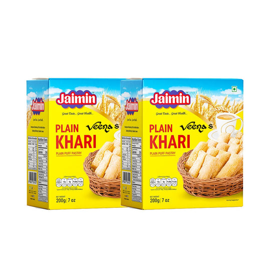 Jaimin Plain Khari (Pack of 2) 200g