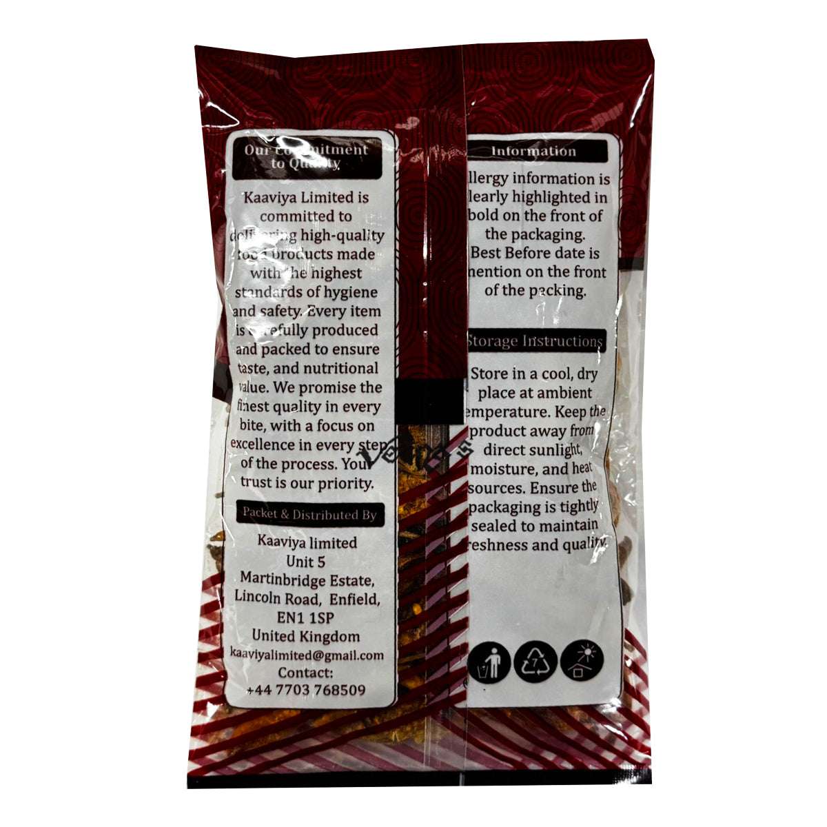 Buy Kaaviya Butter Chilli 100g at Veenas.com - Online Indian Grocery Store UK