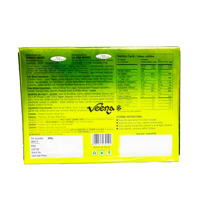 Karachi 2-in-1 Fruit & Pista Almond Biscuits 400g