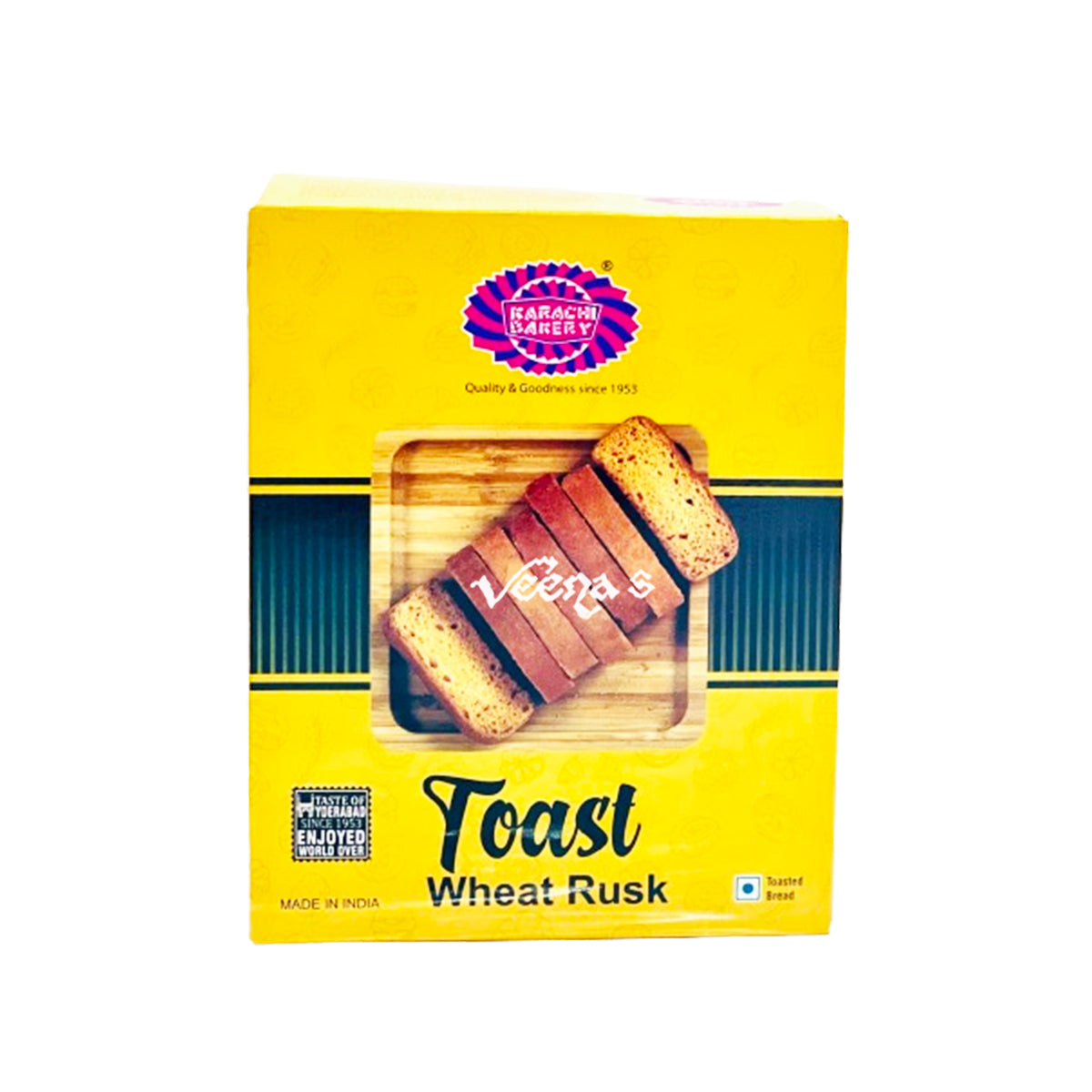 Buy Karachi Toast Wheat Rusk 200g at Veenas.com - Online Indian Grocery Store UK