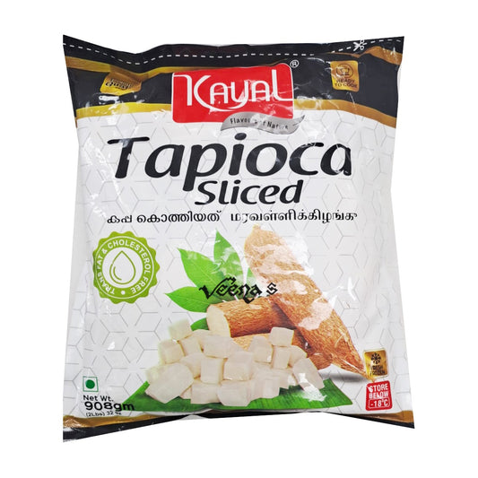 kayal Tapioca Sliced 908g