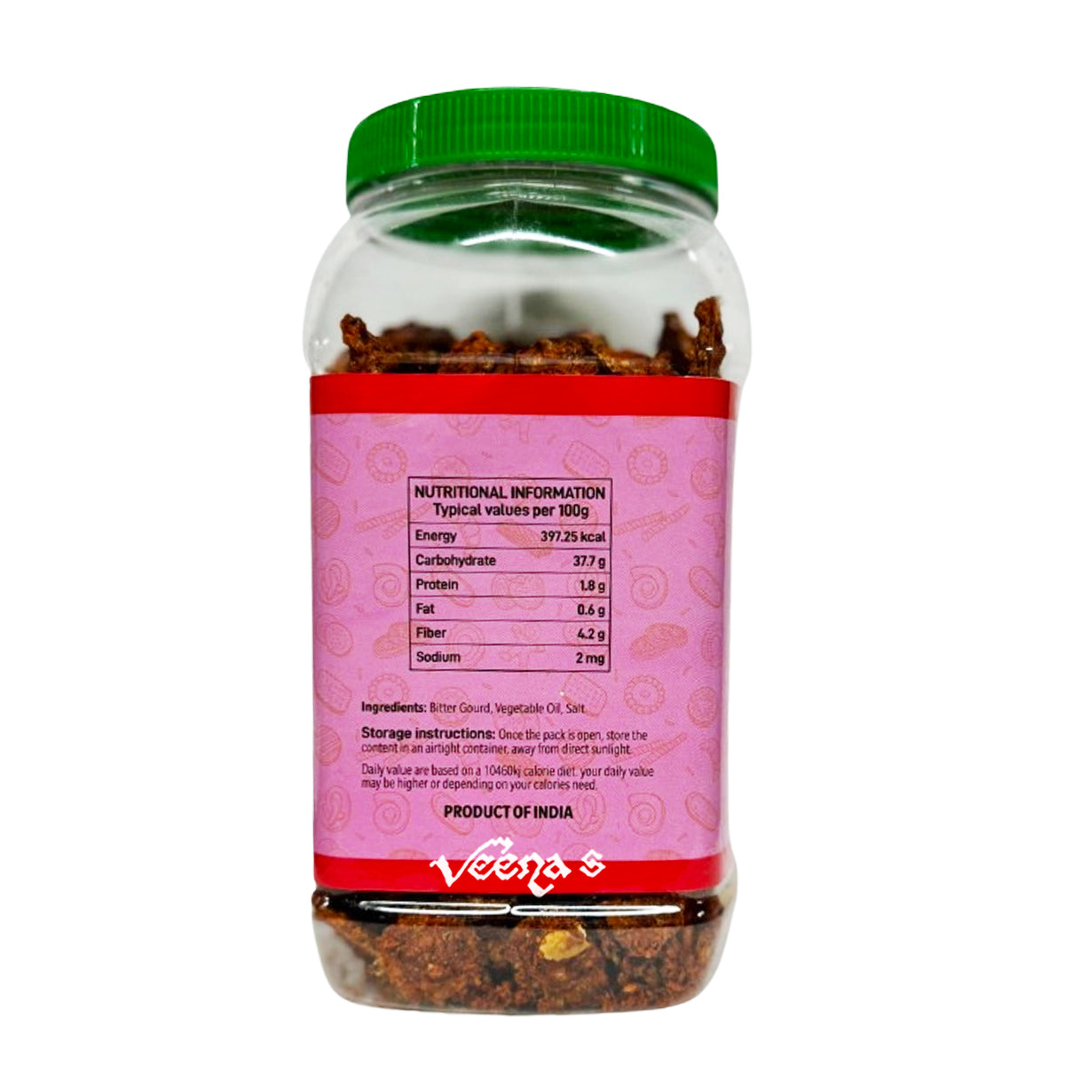 Buy Kerala Kitchen Bitter Gourd Chips 250g at Veenas.com - Online Indian Grocery Store UK