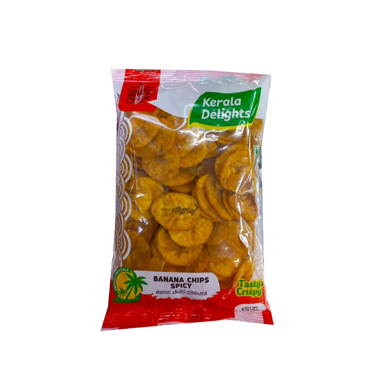 Buy Kerala Delights Banana Chips Spicy 150g at Veenas.com - Online Indian Grocery Store UK
