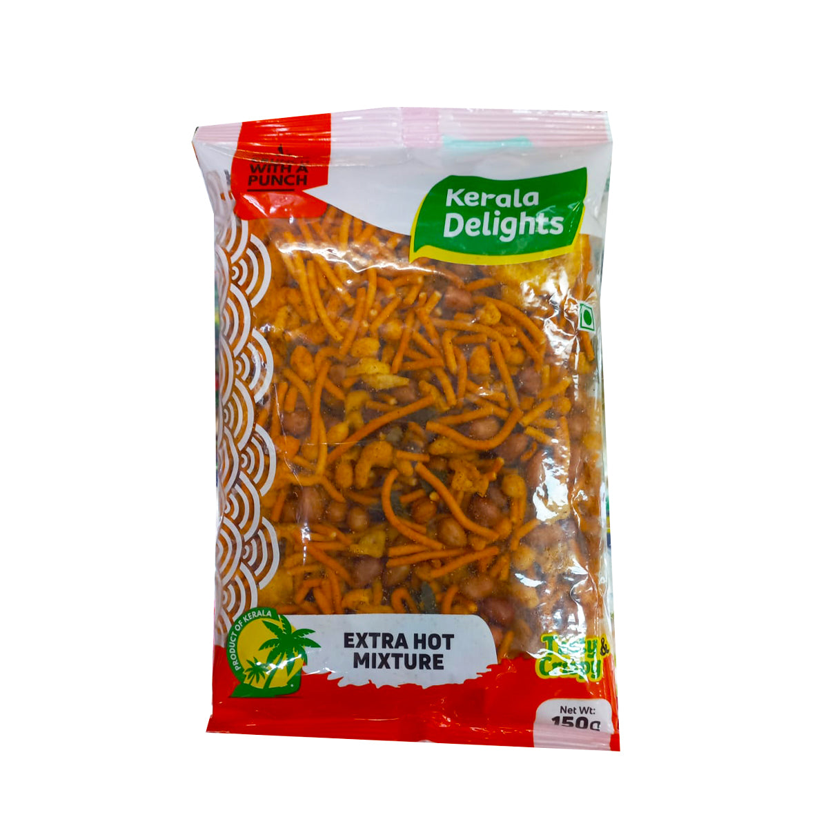 Buy Kerala Delights Extra Hot Mixture 150g at Veenas.com - Online Indian Grocery Store UK