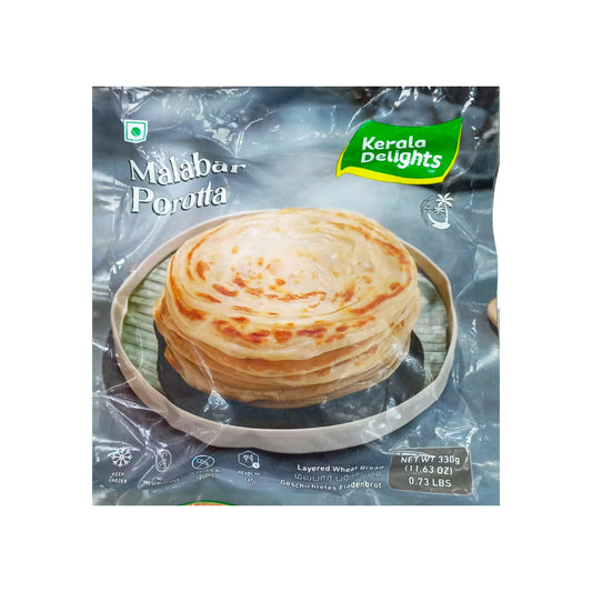 Buy Kerala Delights Malabar Parotta 330g at Veenas.com - Online Indian Grocery Store UK