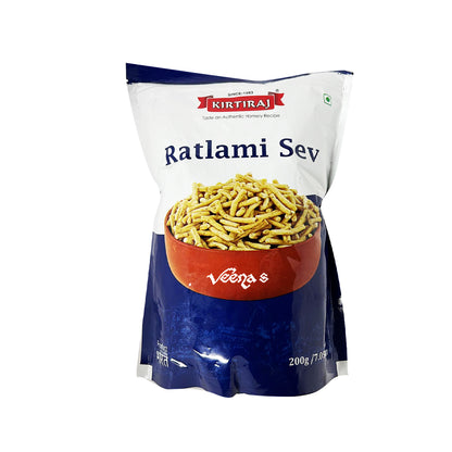 Buy Kirtiraj Ratlami Sev 200g at Veenas.com - Online Indian Grocery Store UK
