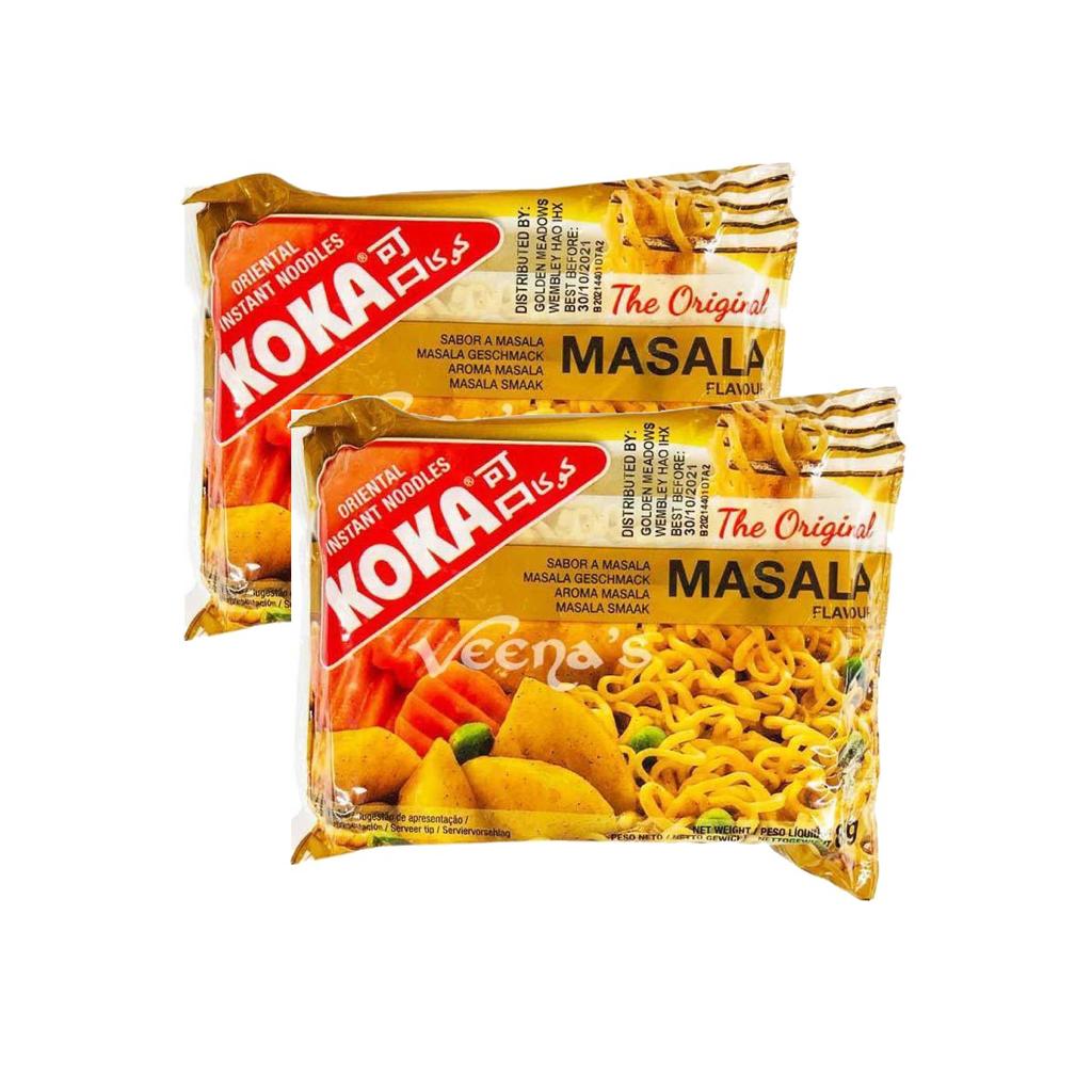 Buy Koka Noodles Masala Flavour 85g Pack of 2 at Veenas.com - Online Indian Grocery Store UK