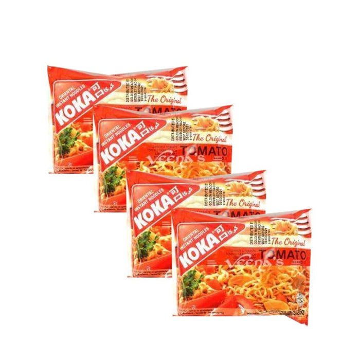 Koka Noodles Tomato Flavour 85g Pack of 4