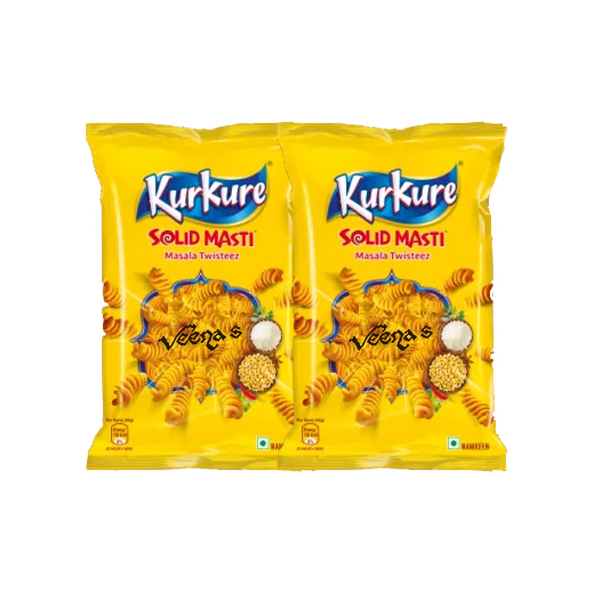 Kurkure Solid Masti (Masala Twisteez) (Pack of 2)82g