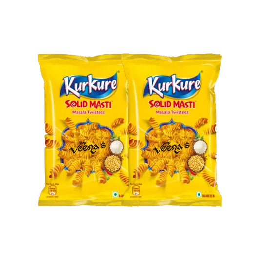 Kurkure Solid Masti (Masala Twisteez) (Pack of 2) 100g