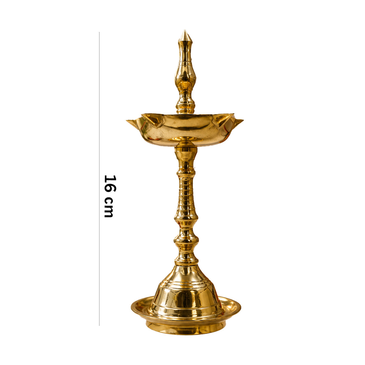 Buy Kuthu Vilakku 5 Faced Diya at Veenas.com - Online Indian Grocery Store UK