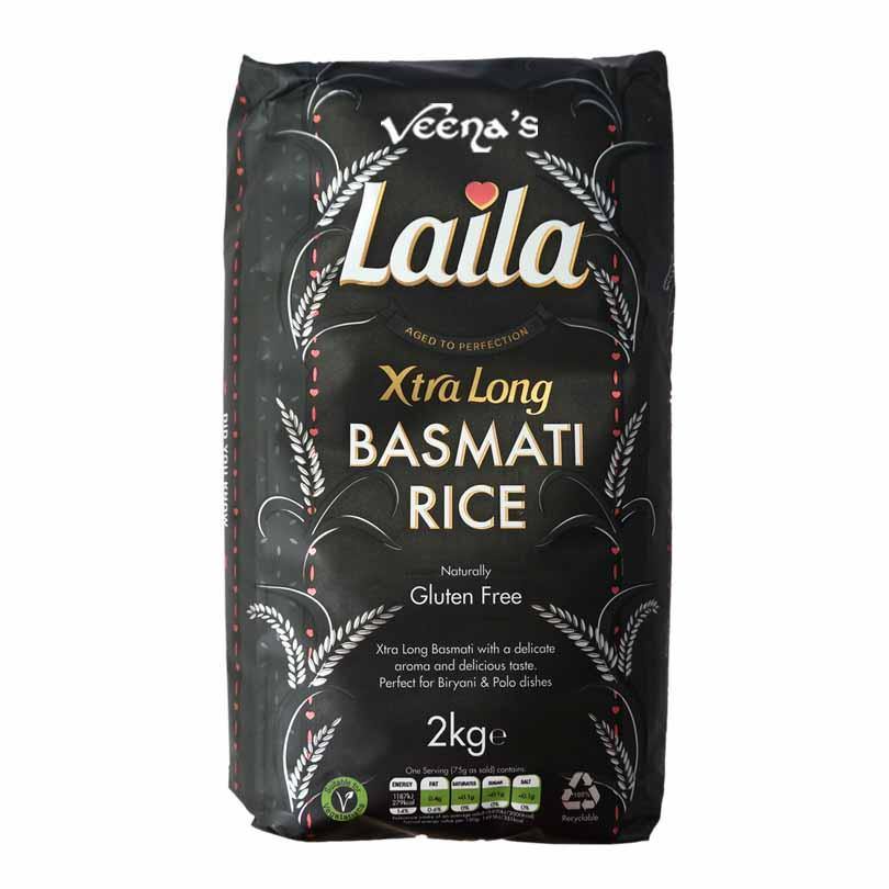Laila Extra Long Basmati Rice 2kg