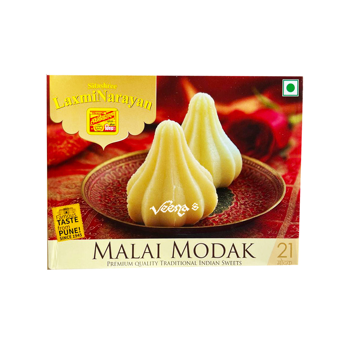 Buy Laxmi Narayan Malai Modak 200g at Veenas.com - Online Indian Grocery Store UK
