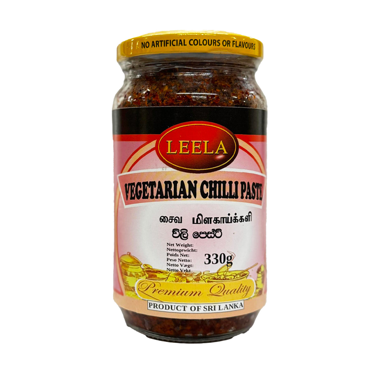 Leela Vegetarian Chilli Paste 330g