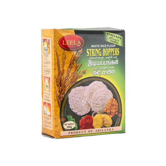 Buy Leela White Rice String Hoppers 250g at Veenas.com - Online Indian Grocery Store UK