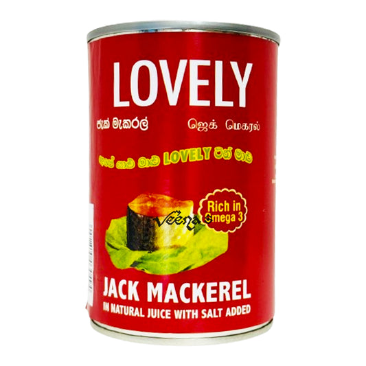 Lovely Jack Mackerel In Natural Juice With Salt Added 425g