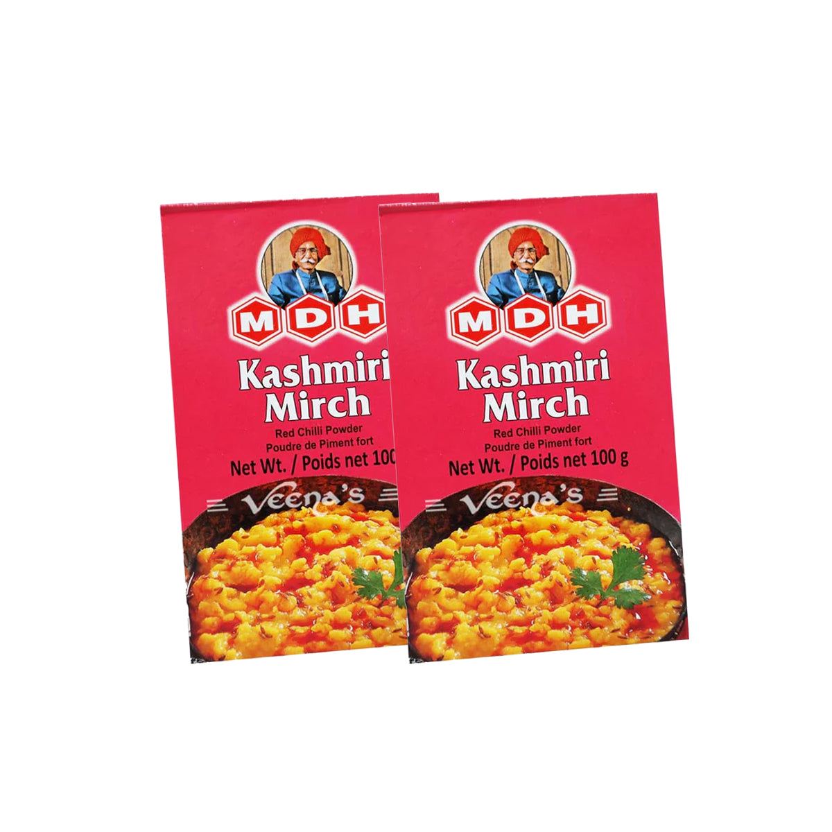 MDH Kashmiri Mirch Powder 100g (Pack of 2)