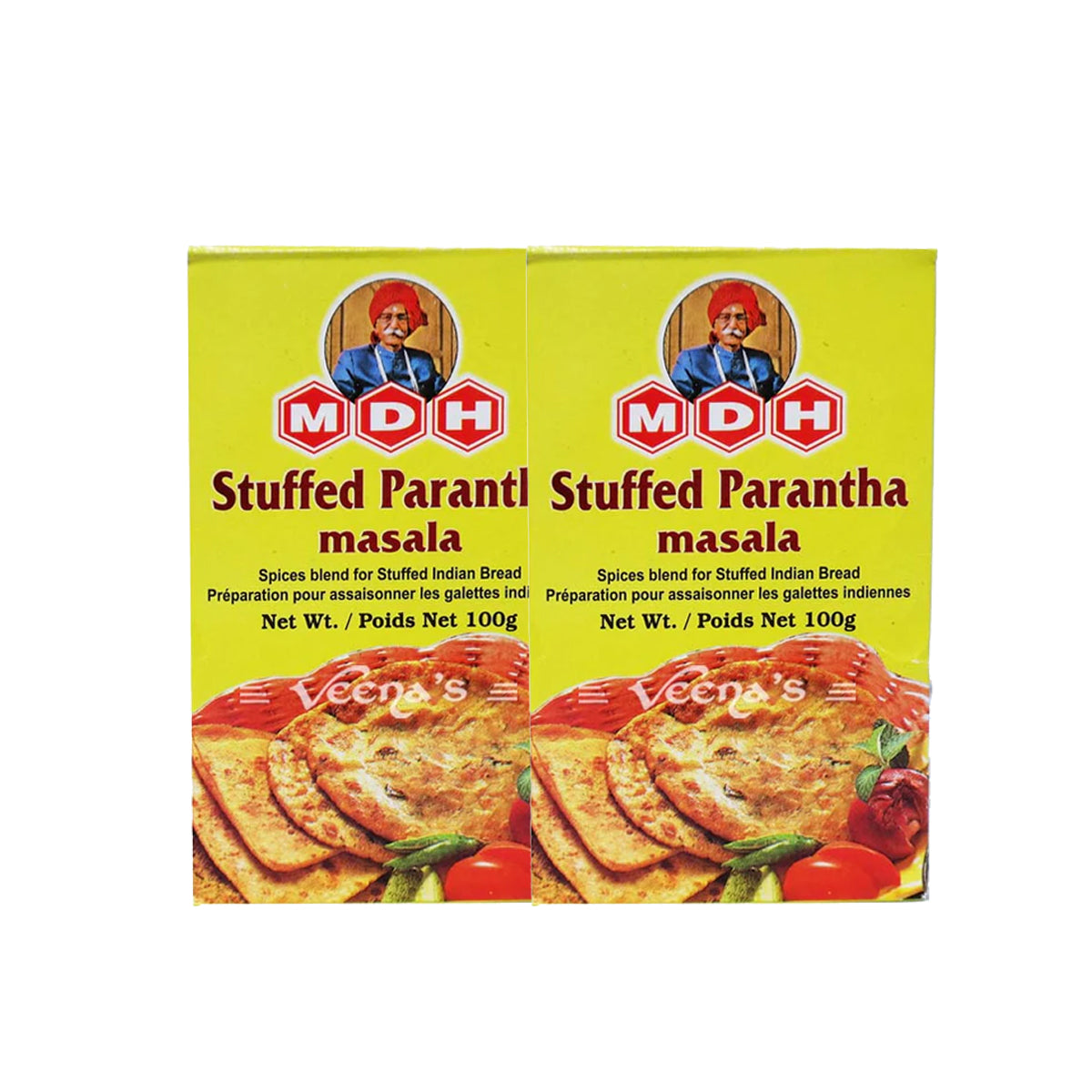 MDH Stuffed Parantha Masala 100g (Pack of 2)