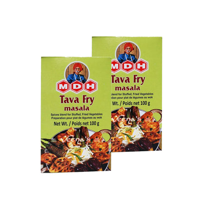 Buy MDH Tava Fry Masala 100g (Pack of 2) at Veenas.com - Online Indian Grocery Store UK