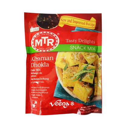 Buy MTR Khaman Dhokla Ready Mix 200g at Veenas.com - Online Indian Grocery Store UK