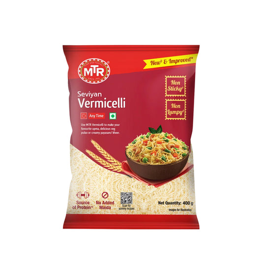 Buy MTR Seviyan Vermicelli (Unroasted) 400g at Veenas.com - Online Indian Grocery Store UK