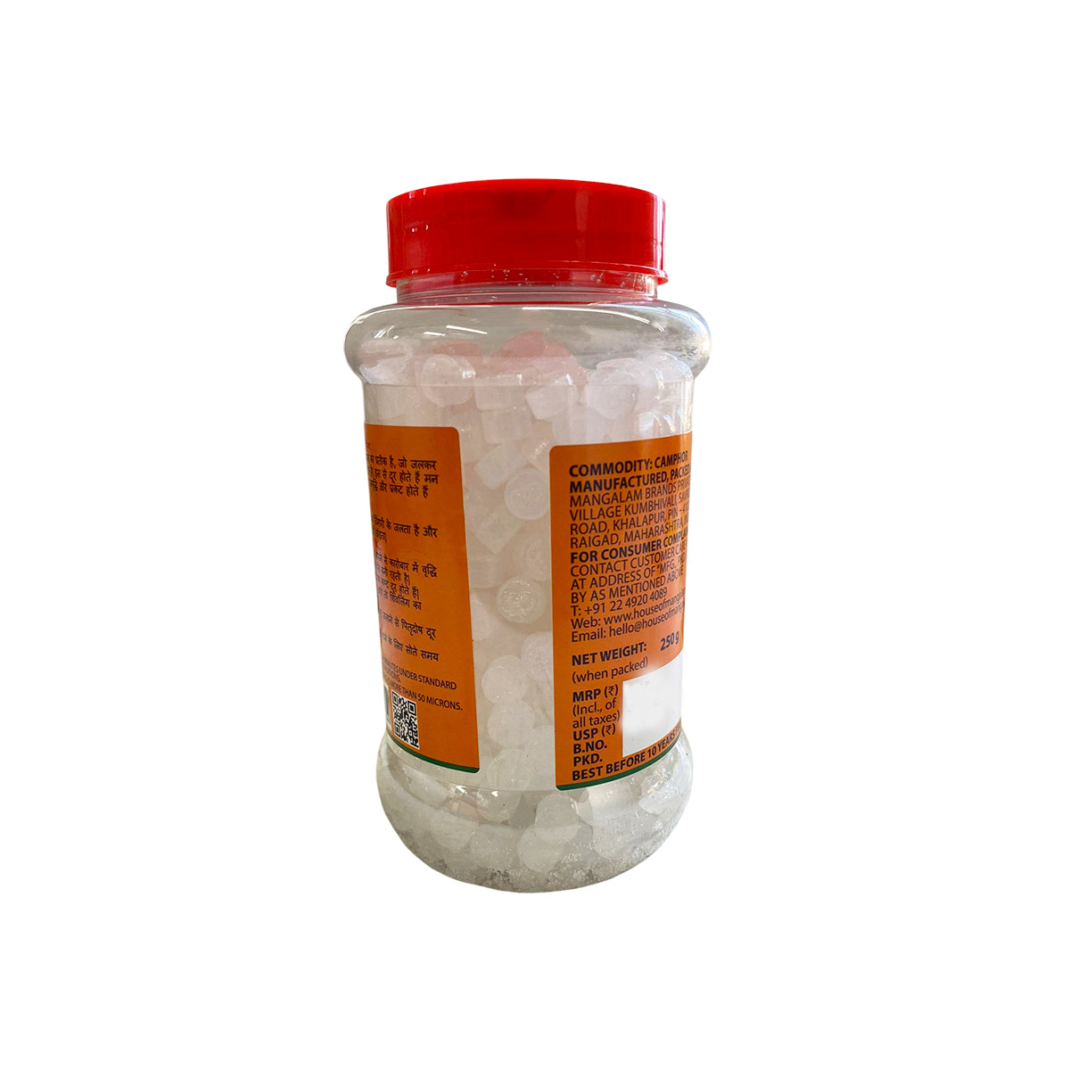 Buy Mangalam Camphor 250g at Veenas.com - Online Indian Grocery Store UK