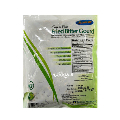 Buy Mathangi Fried Bitter Gourd 150g at Veenas.com - Online Indian Grocery Store UK