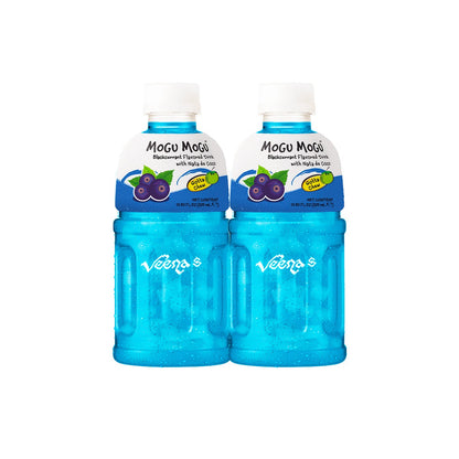 Buy Mogu Mogu BlackCurrant(Pack of 2) 320ml at Veenas.com - Online Indian Grocery Store UK