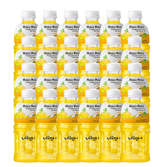 Mogu Mogu Pineapple Flavored Drink (Pack of 24) 320ml