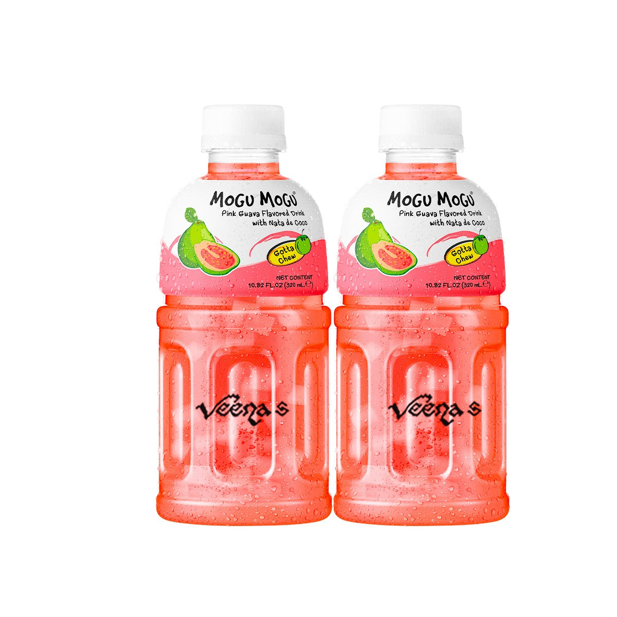 Mogu Mogu Pink Guava Flavour (Pack of 2) 320ml 