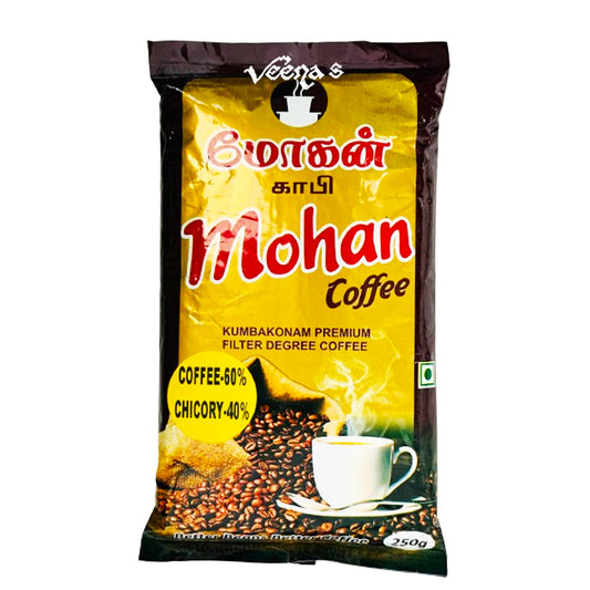 Mohan Coffee 250g(Coffee -60%,Chicory-40%)