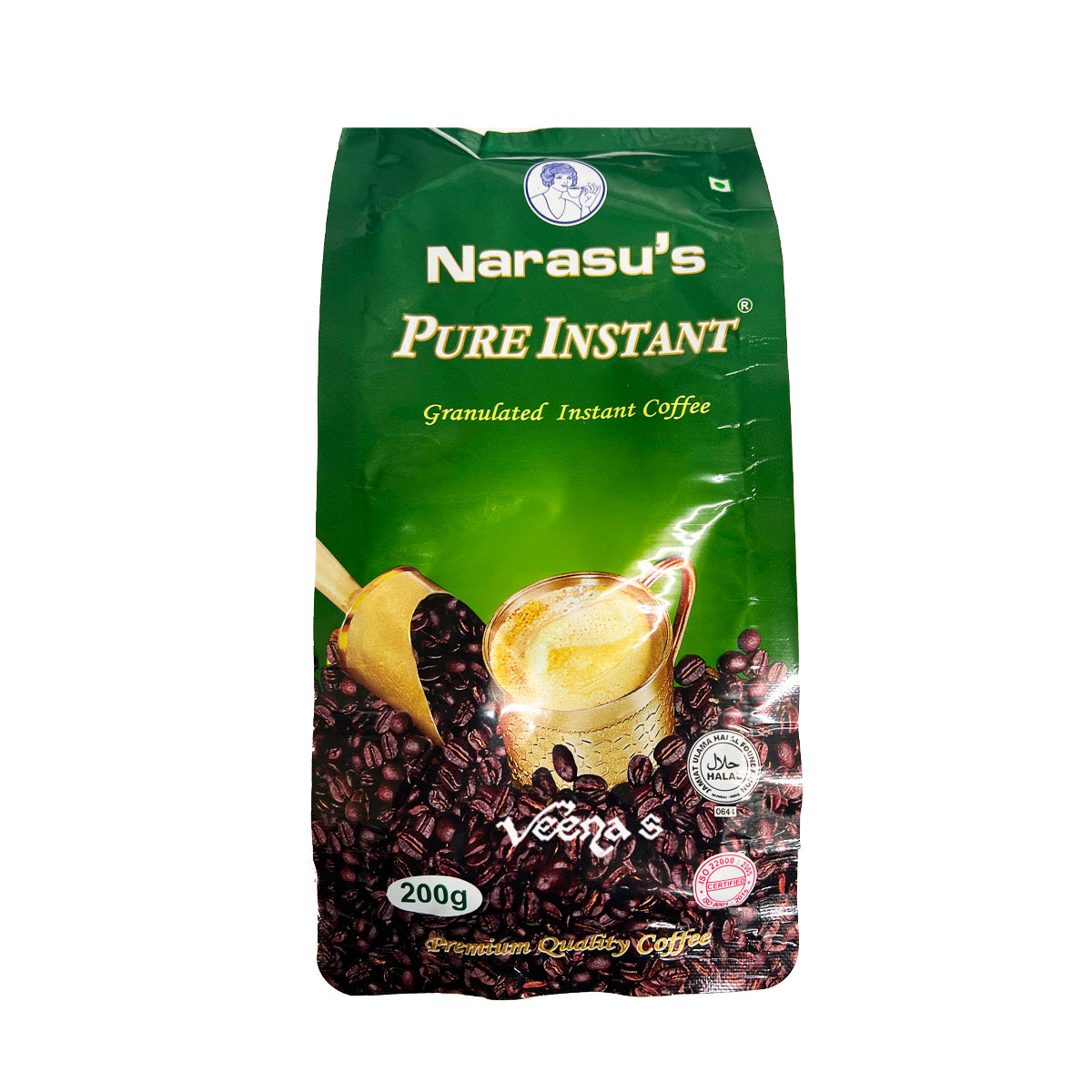 Buy Narasu's Pure Instant Coffee 200g at Veenas.com - Online Indian Grocery Store UK